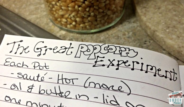 Instant Pot Popcorn 2.0 – The Great Popcorn Experiment