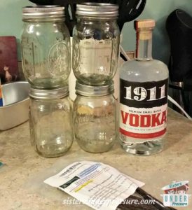 Instant Pot Vanilla Supplies