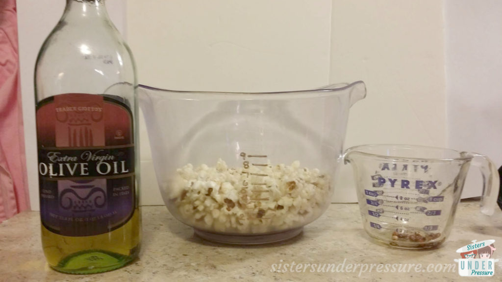 Instant Pot Popcorn Olive Oil
