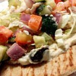 Instant Pot Shredded Chicken and Mediterranean Pita